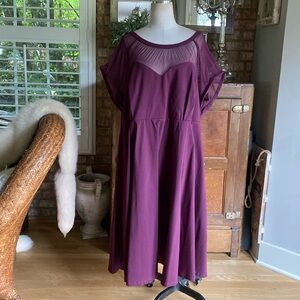 TORRID Midi Mesh Swing Dress PLUS 28 / 5 X NEW